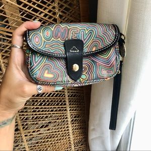 PRIDE Dooney & Bourk 🌈 rainbow colored wristlet 🌈